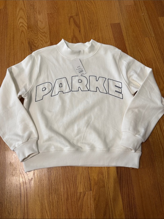 Parke Tops - 'PARKE' for Target White sweatshirt xxs/xs NWT